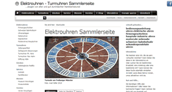 Desktop Screenshot of elektrouhren-freaks.de